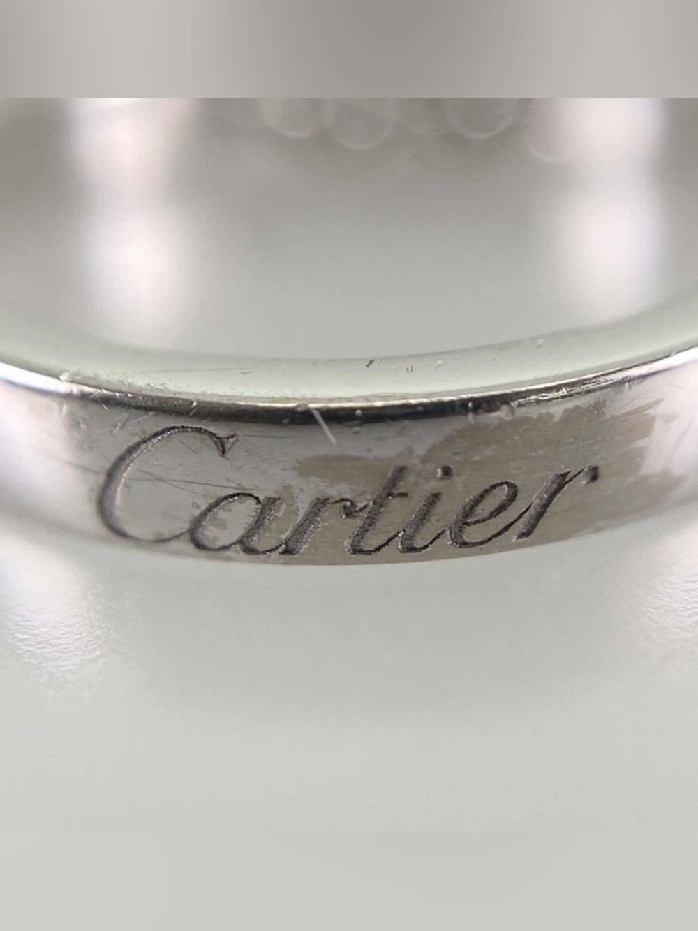 Authentic Cartier Mon Amour/Monumur Heart Diamond Ring 18k White Gold - Picture 4 of 9